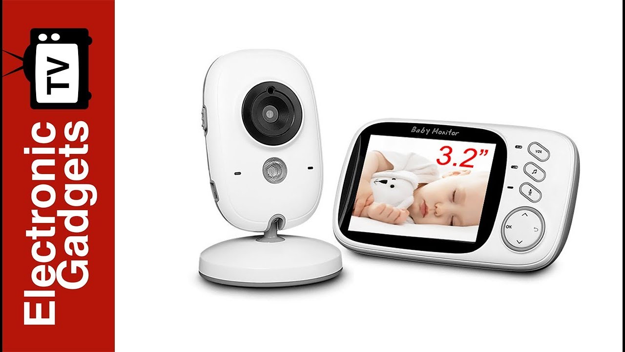 audio baby monitor with temperature