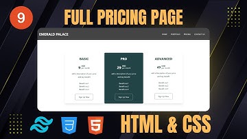 How to Build Pricing page with Tailwind CSS | Ep 9.   #webdevelopment #tailwindcss #frontendcourse 