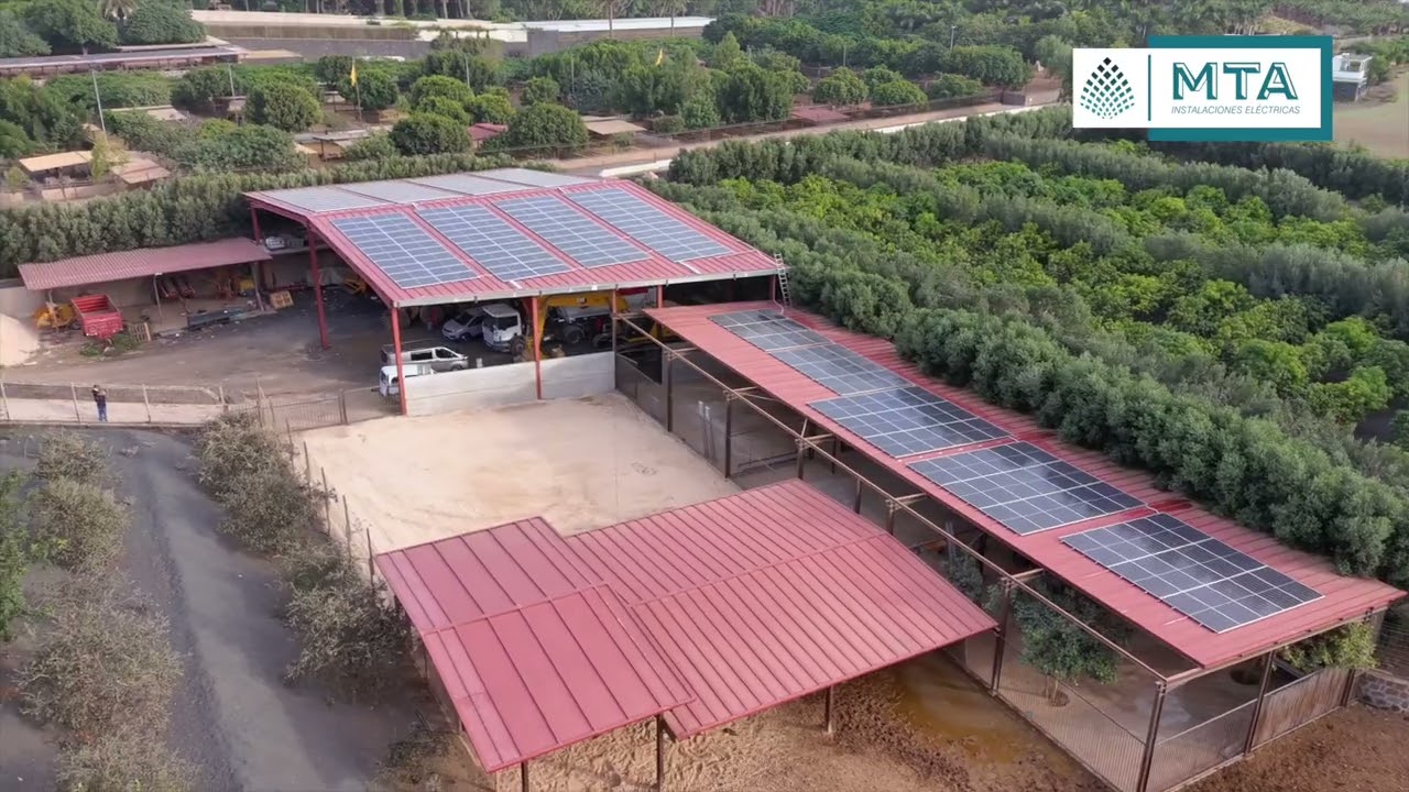 Instalación de autoconsumo en Finca de UGA, Lanzarote, Canarias - MTA Instalaciones