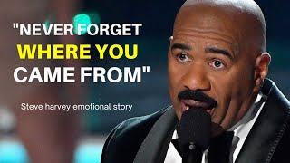 Steve Harvey Crying over the Couple That Took him in BEFORE He was Famous