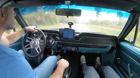 67 Mustang 4r70w Transmission Part 1