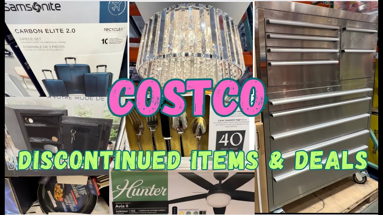 COSTCO! DISCONTINUED ITEMS AND DEALS! SHOP WITH ME! YouTube