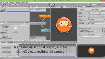 Unity, crear prefab Instanciarlo y destruirlo usando script