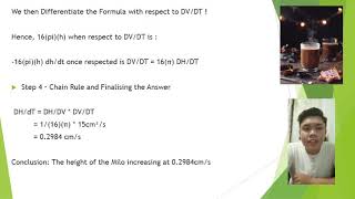 Calculus 1 Group Presentation Application Of Differentition Video