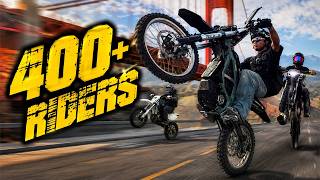 I Went To San Francisco's BIGGEST E-Moto Rideout