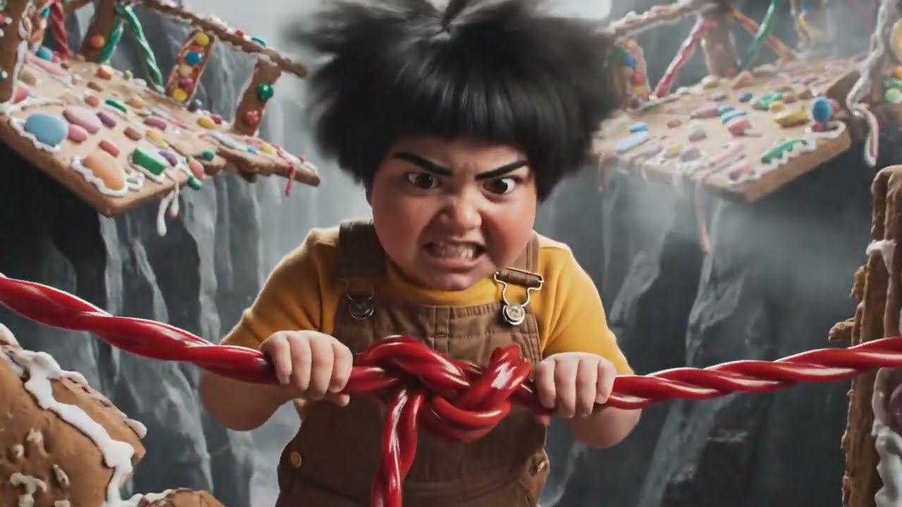 Labib's Candy Land Adventure: Building the Magic Rainbow Bridge! | Little Labib