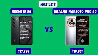 Redmi 15 5G Vs Narzo 80 Pro 5G Which One Should You Buy?