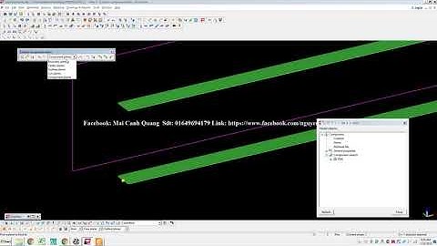 Hướng dẫn tạo custom component dạng part trong tekla structures( video 02)