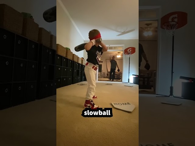 Don't throw fastballs to a slowball hitter. 😅 (via br41bennett tiktok) class=