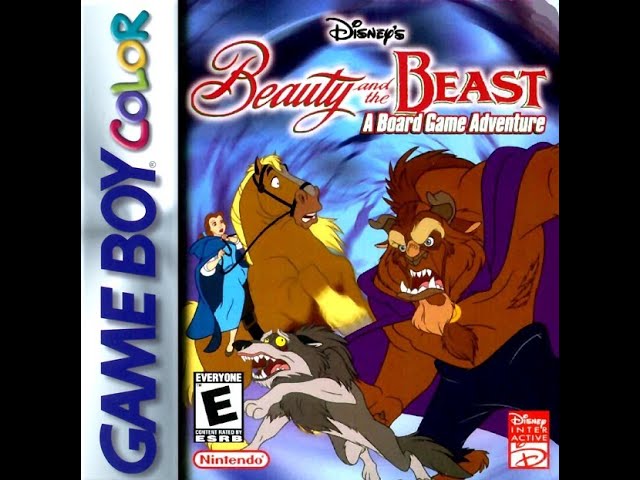 ゲームボーイアドバンス - 海外版　美女と野獣★Beauty and the Beast  GameBoy Disney's Beauty and the Beast: A Board Game Adventure (1999