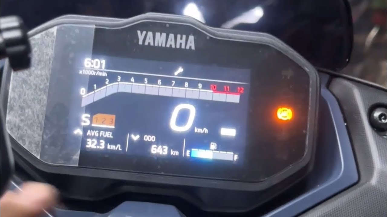 Aerox V3 SP, first maintenance. 