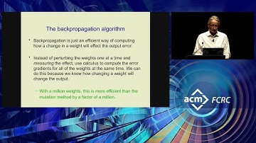 Geoffrey Hinton - 2018 ACM A.M. Turing Award Lecture "The Deep Learning Revolution"(教學用)
