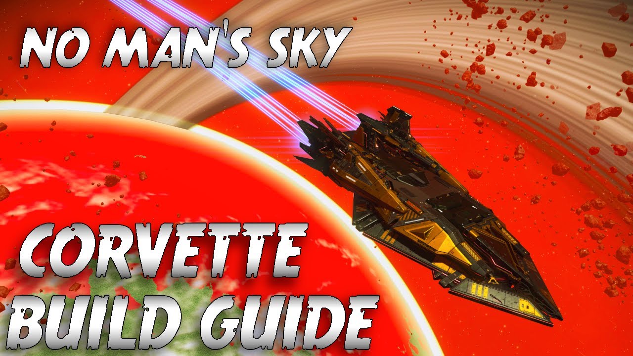 No Man's Sky Corvette Build Guide (Parts List in the description)