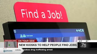 New kiosks to help people find jobs in Tuscaloosa