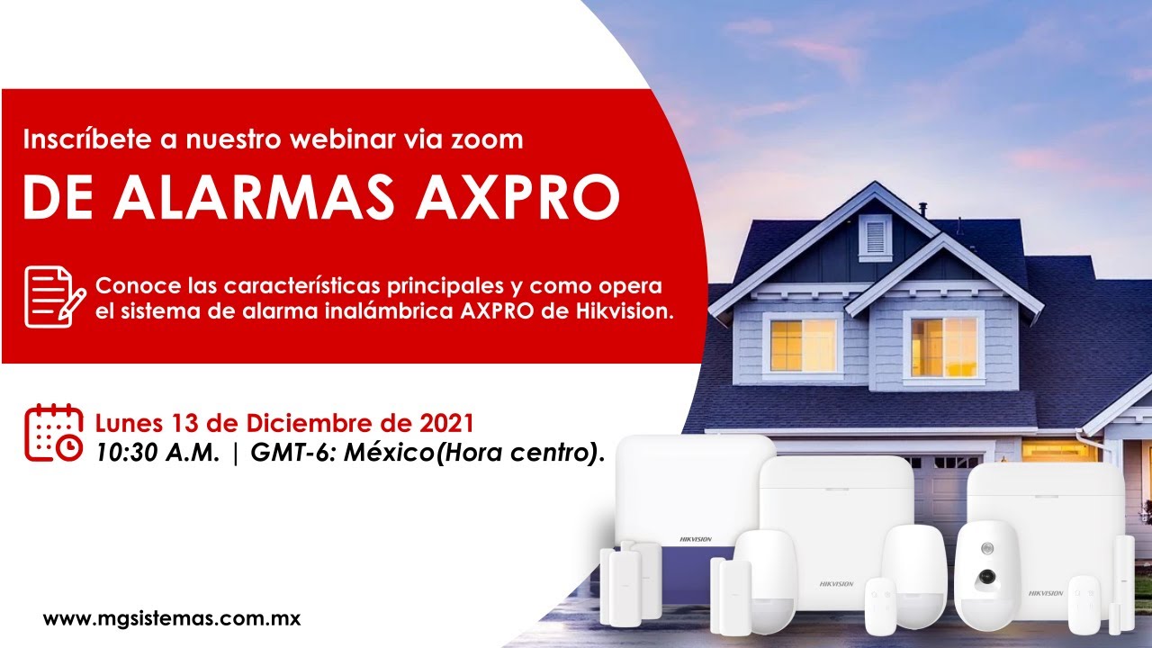 Taller de alarmas AX-PRO previo a la FEST+ 2021