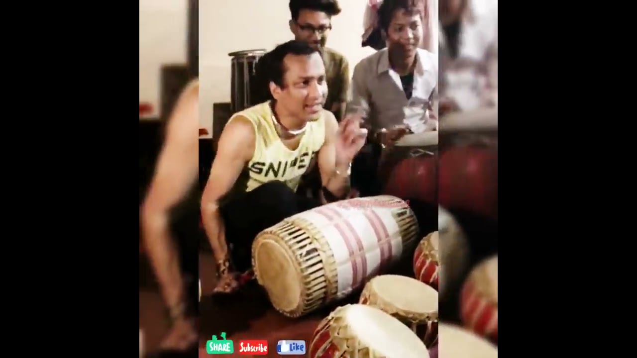 Zubeen Garg teaching NAGARA Beats  Jolly Assamese