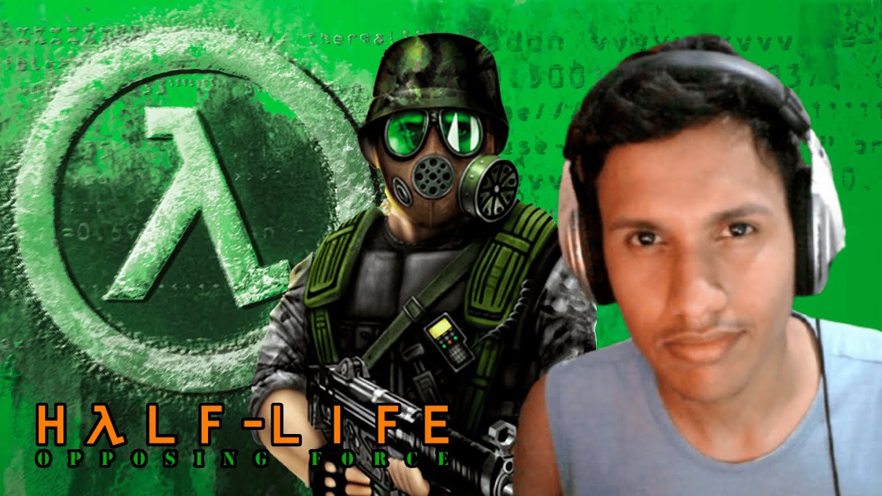 JOGANDO HALF LIFE OPPOSING FORCE E CONVERSANDO