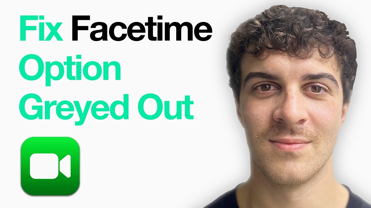 How To Fix Facetime Option Greyed Out In Settings On Iphone (Facetime