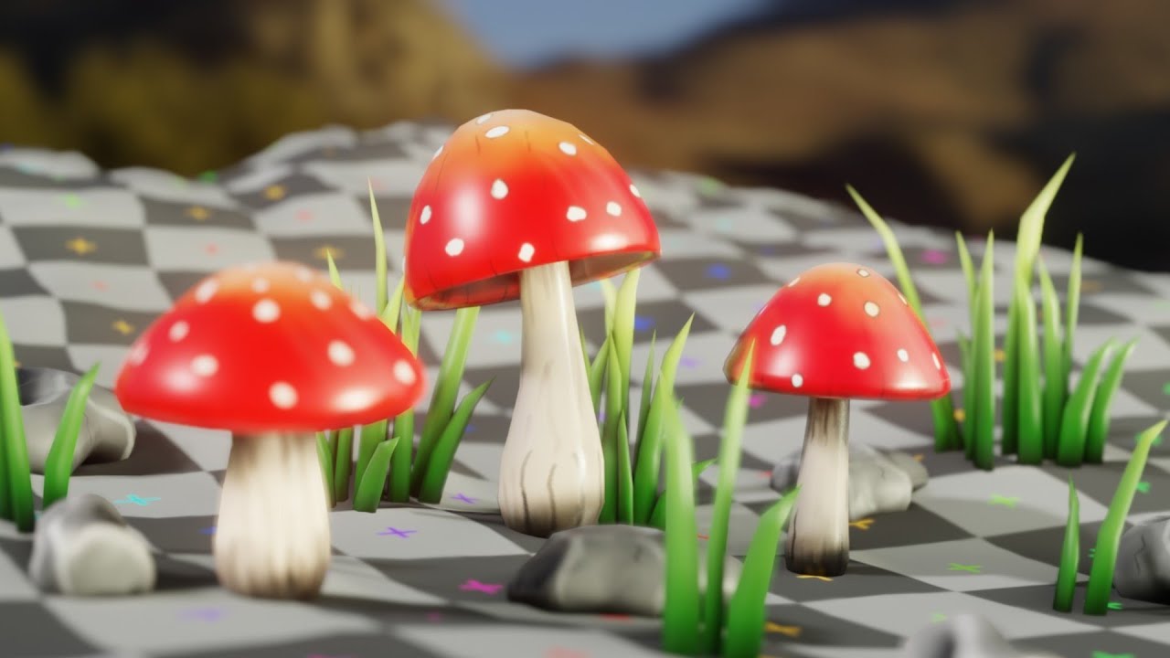 Low Poly, Hand Painted, Game Ready, Nature Assets (Product Trailer)