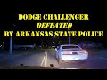 Dodge Challenger HIGH SPEED PURSUIT - Gets away from local PD but NOT Arkansas State Police #pursuit