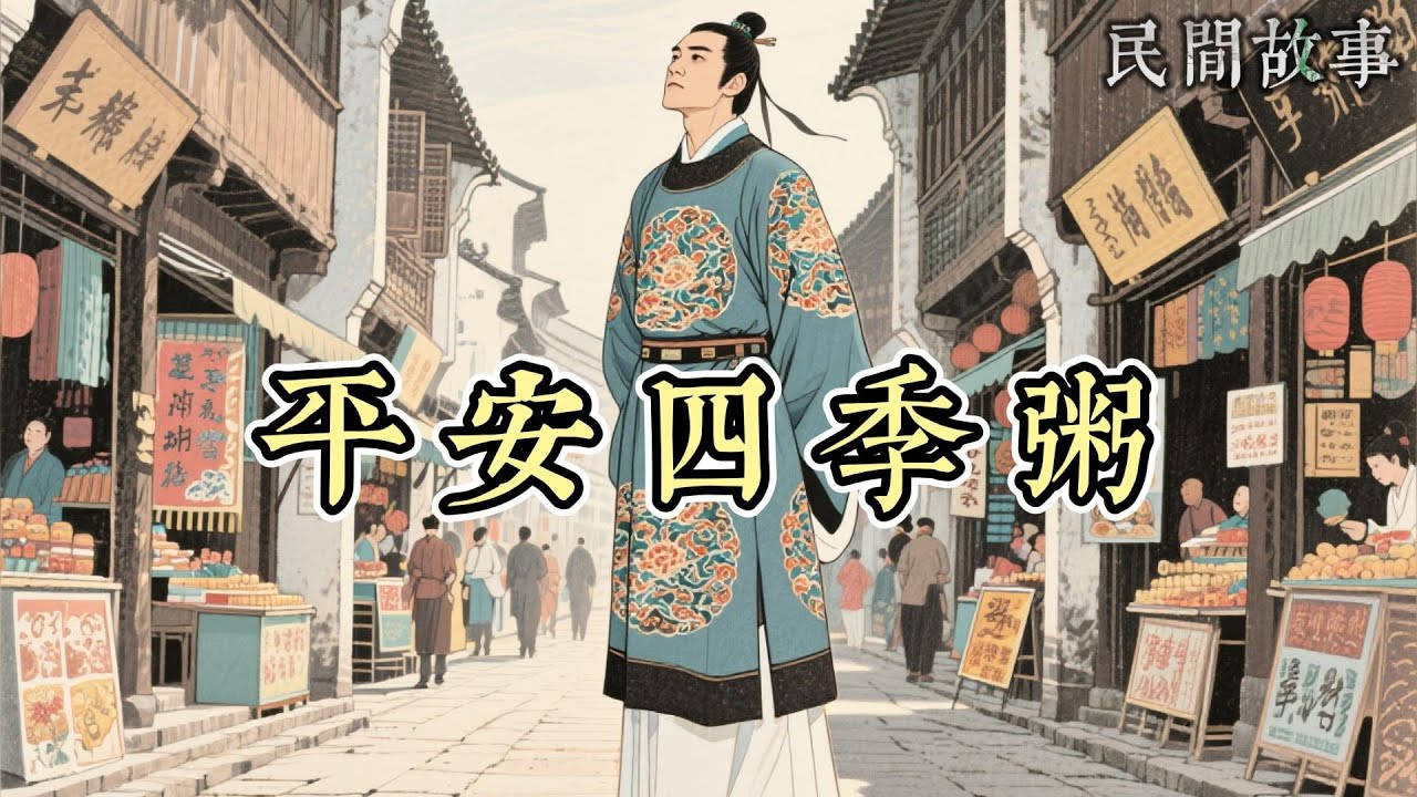 于記粥鋪」少東于德海，遭家族遺傳病（男丁活不過二十歲）重創，請遍名醫無效！寡婦姜娘天未亮熬「平安四季粥」送來，德海喝後安詳離世，姜娘母子被留于府。