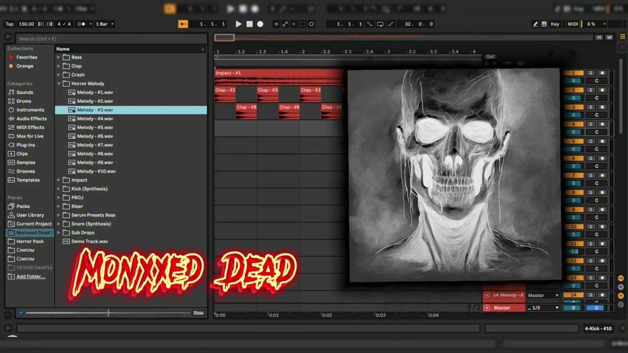 Monxxed Dead (Deathstep Sample / Preset pack)