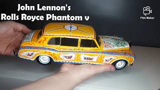118 Scale John Lennon Rolls-Royce Phantom V Model Car Unboxing The Beetles Review Paragon Model