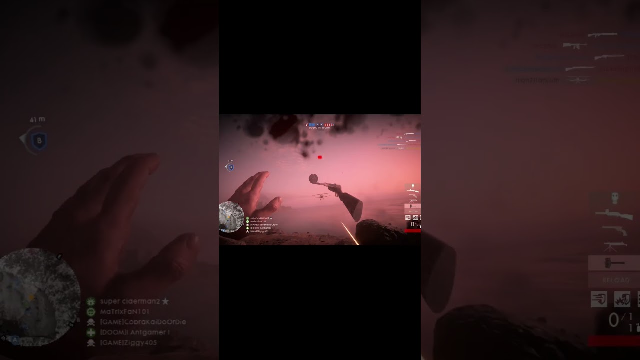 Plane vs Antitank nade 