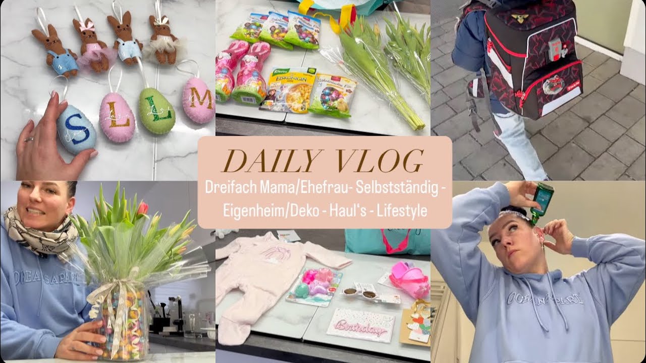 Schulranzen gekauft! l Kik, Tedi & Lidl Haul l Letzter Logopäden Termin l DIY Geschenk l Kochen