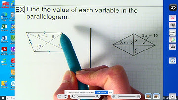 IM2 Unit 3 Lesson 2 Notes Part 2 (Prop.  of Parallelograms)