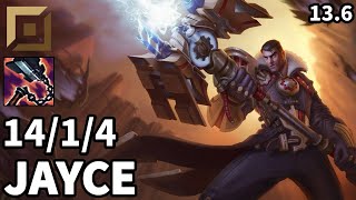 Jayce Top vs Pantheon - KR Challenger | Patch 13.6