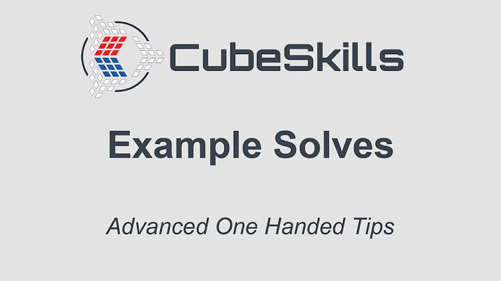 Advanced OH Tips - Example Solves