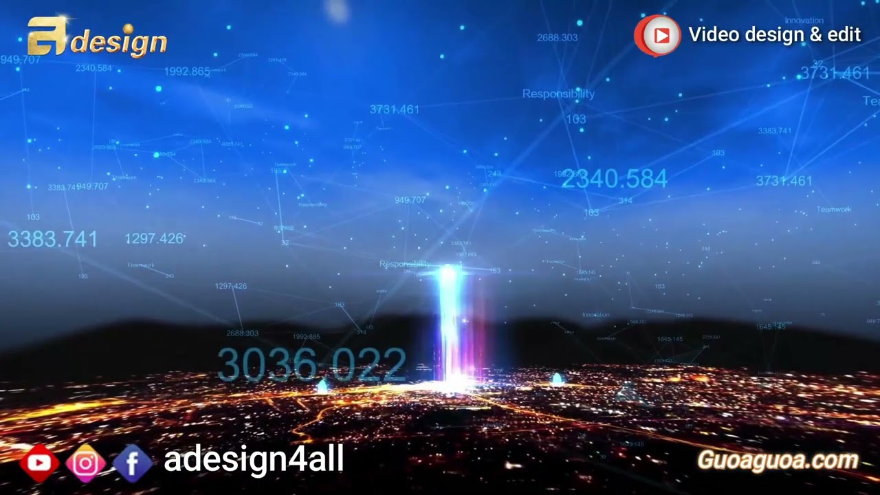 A variety of modern technology sense of special effects, editable[Adesign]