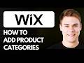 How To Add Products Categories In Wix (Step By Step) 2026!