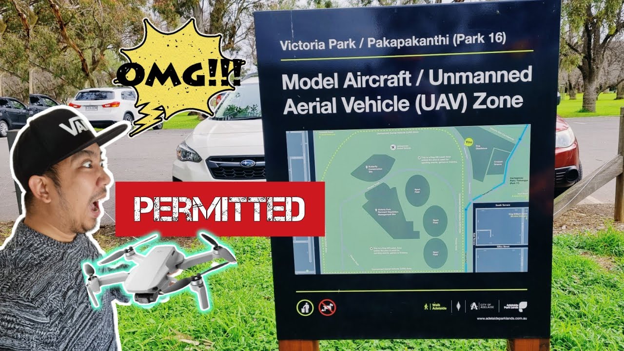 Where can I fly my DRONE in the city of Adelaide? YouTube