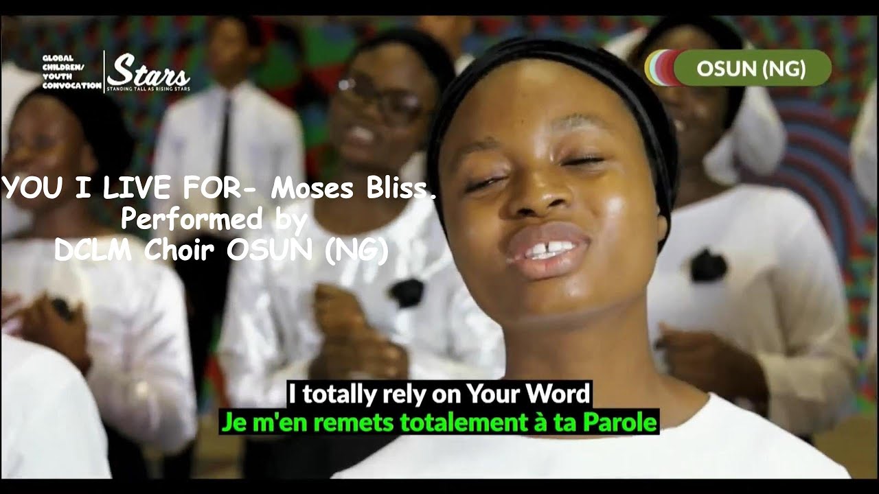 YOU I LIVE FOR MOSES BLISS DCLM CHOIR OSUN NG YouTube you-i-live-for-moses-bliss-dclm-choir-osun-ng-youtube