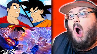 Goku vs Superman RAP BATTLE! & SUPERMAN VS GOKU RAP SONG "Strongest" (Dragon Ball vs DC) REACTION!!!