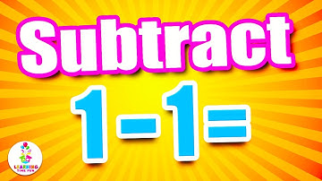 SUBTRACTION by 1 | Basic Subtraction for Kids (with Learning Time Fun Math)