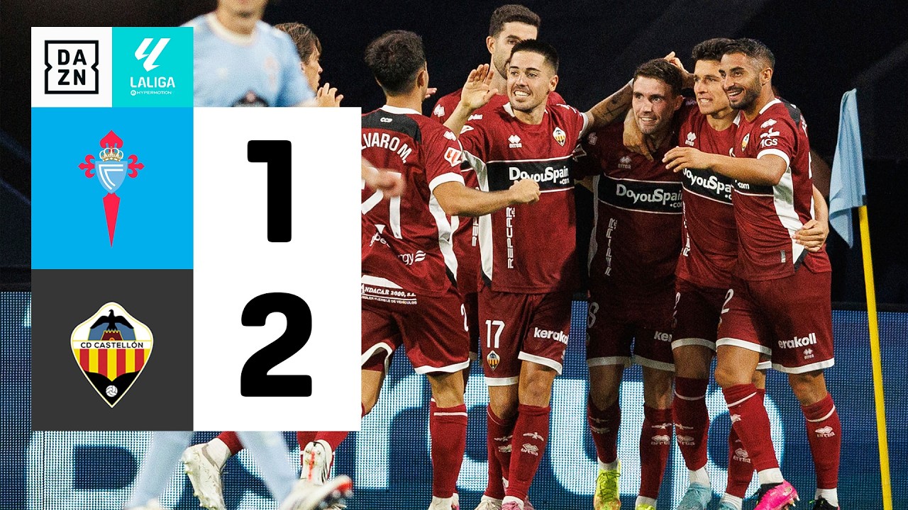 Resumen: Celta Fortuna vs CD Castellón (1-2) | Resumen | Highlights LALIGA HYPERMOTION