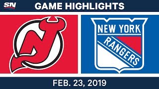 rangers devils 2019