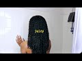 Summer Natural Hair Routine 2020 | Keep Curls HYDRATED, JUICY, & DEFINED in the heat/humidity