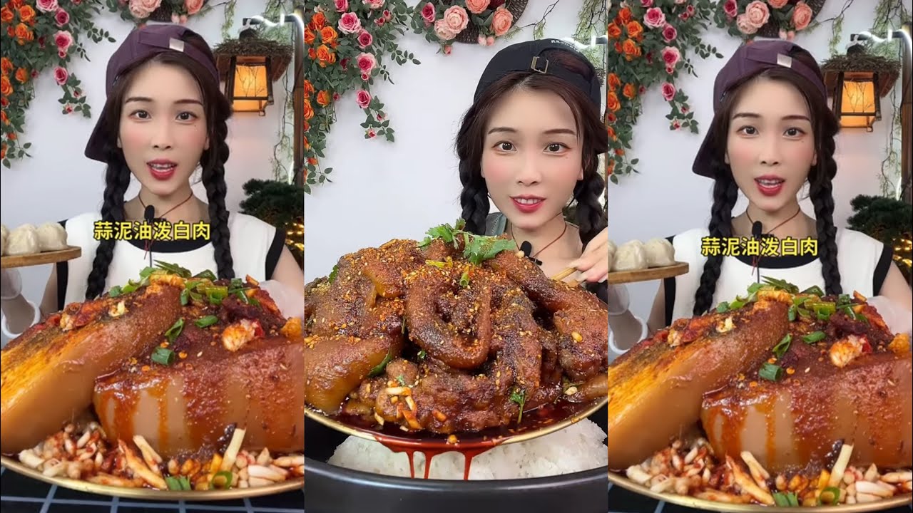 【ASMR】【MUKBANG】 DELICIOUS PORK BELLY 東坡肉 | EATING FOOD SHOW | CHINESE MUKBANG | 食べ | 吃播 LOVE EAT