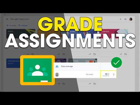 Google Classroom - How To Grade & Return Assignments (Tutorial)