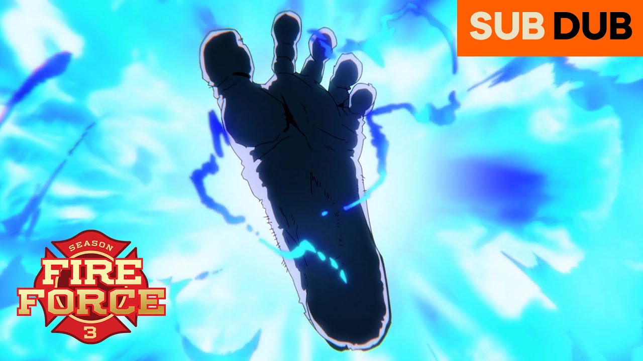 Shinra vs Burns | Fire Force Season 3