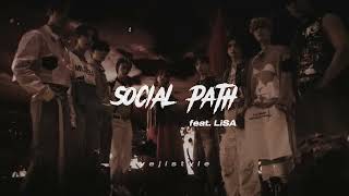 stray kids | social path (feat. LiSA) | ( sped up )