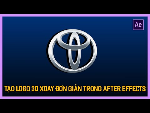 Học After Effects cơ bản: Tạo logo 3D xoay trong After Effects | Tú Thanh Blog