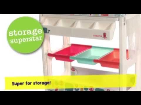 cosatto-easi-peasi-baby-changing-unit-rub-a-dub---demonstration-|-babysecurity