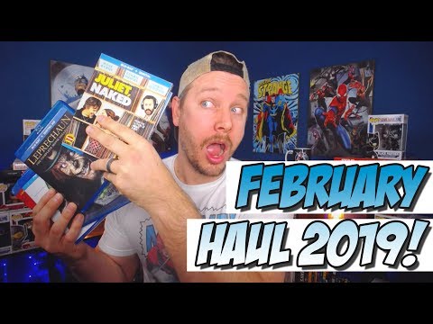February 2019 Haul!  (Blu-Ray Haul)