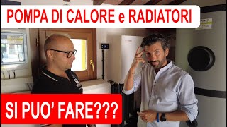 Pompa di calore e TERMOSIFONI: si può fare?