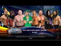 Full match cena vs lesnar vs kane vs rock vs hhh vs randy vs undertaker vs reigns wwe elimination